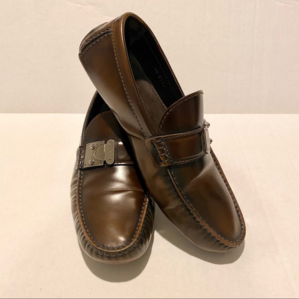 Louis Vuitton Men Leather Loafer Size 8 M